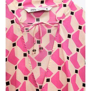 Printed Short Dress